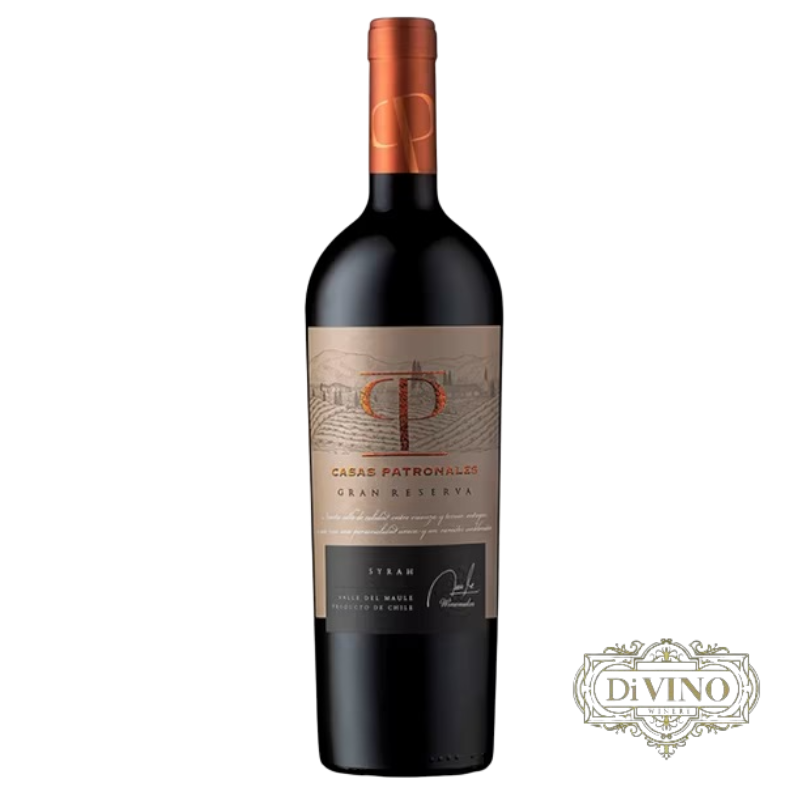 Casas Patronales, Gran Reserva Syrah, 750cc