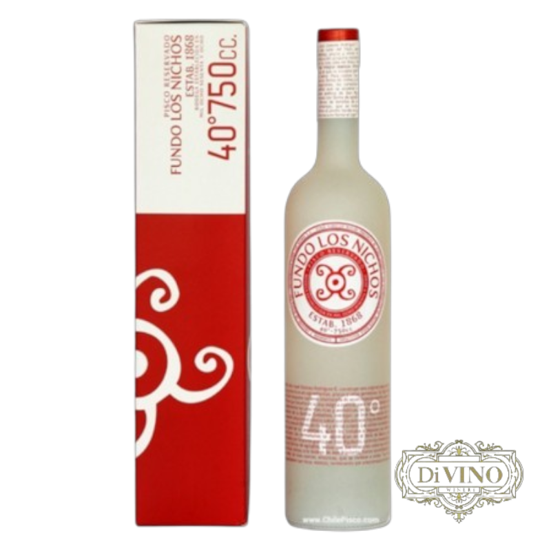 Pisco Los Nichos 40°, 750cc